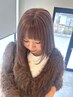 前髪カット+カラー+2stepトリートメント