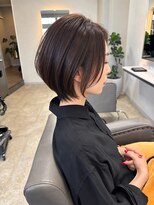 クロレ(Colorer) 小顔見せ◎大人の丸みショートボブ