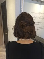 ドレス ヘアーアンドメイク(DRESS hair&make) ラフな大人のハーフアップ