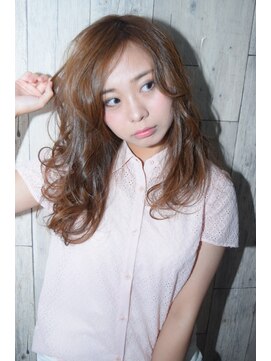 ラウンジ モリオ イケブクロ(Lounge MORIO Ikebukuro) 【morio池袋】大人かわいいゆるふわセミロング