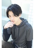 メンノン系マッシュ刈り上げグランジネープレスマートツーブロ