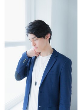 レギャルソン(Les Garcons) ビジカジソフトウェット×メンズネープレスミディアム