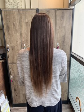 ルーディヘアーブランド(Ludi hair Brand) 縮毛強制でツヤ感ストレート！