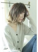 【Lond printemps水野】グラデーションカラーフレンチボブ