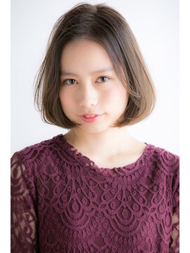 ビス ヘア アンド ビューティー 西新井店(Vis Hair＆Beauty) 20代30代ワンカールストレート×アッシュベージュ