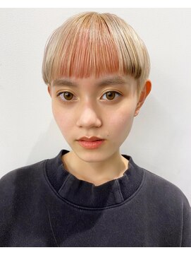 レコ 渋谷(LECO) 柔らかさの中にもピリッとしたデザインが光るヘア