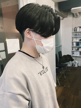 バイフィフス 原宿/表参道(by fifth) センターパートニュアンスパーマサイドパートニュアンスマッシュ