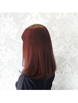 ヘアー プロデュース アロマ(HAIR PRODUCE aroma) 赤系カラーヘアー