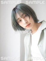 ヘアー アークス 上大岡店(hair ARKS) アッシュグリーンボブARKS上大岡