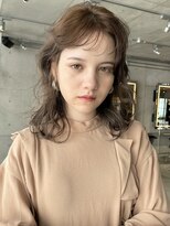 スクリーンギンザメゾン 銀座(SCREEN GINZA MAISON.)&nbsp;黒髪カタログ/クラゲヘアー/オリーブグレー/銀座