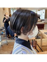 ヘアスペース リズム グリーン(Hair space Rizm green)&nbsp;ショートボブ