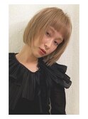 表参道/カット上手い/眉上バング/艶カラー/フレンチカジュアルc2