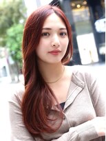 ヨファ ヘアー(YOFA hair)&nbsp;大人可愛い似合わせ前髪エアリーカールピンクベージュ1002