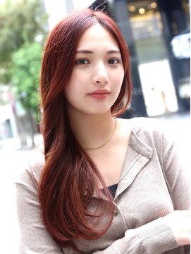 ヨファ ヘアー(YOFA hair) 大人可愛い似合わせ前髪エアリーカールピンクベージュ1002