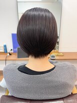 ランプ(Lamp)&nbsp;【白髪染め可】ボブショート ビフォアー＆アフター/白髪ぼかし