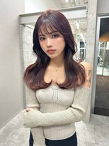 シーク 天神(SEEK)&nbsp;【SEEK 松尾菫菜】レイヤーカット×レッドカラー