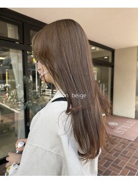 スタイル 茅ケ崎(STYLE) ワンカラーで作るマロンベージュ
