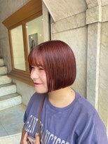 リアン(Lien)&nbsp;レッドオレンジ×ボブ