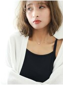 【tetote江坂】オリーブベージュボブ×レイヤー