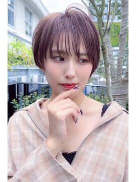 ルルバイオーロル(Lulu by AURORE) アッシュピンクショートカット