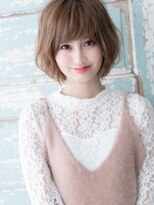 甘カワ×ふわ感☆小顔ショートボブ