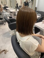 エイト 難波店(EIGHT namba)&nbsp;【大人ボブ×ベージュ】