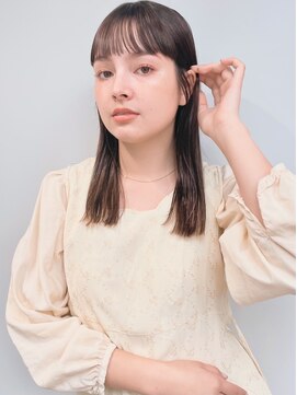 レジュアル(RESSUAL) メルティーカラーフェミニンロング似合わせウェーブミディアム