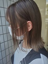 アッシュ 二俣川南口店(Ash)&nbsp;*20代30代40代肩ライン×外ハネミディアムボブ