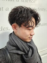 六本木美容室 白金店&nbsp;ニュアンスパーマ/シャドウパーマ/ビジネス/韓国/メンズ/眉毛