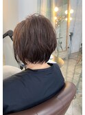 レイヤー×ショートボブ