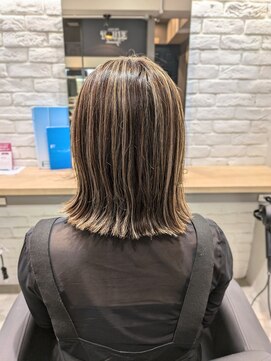 エイト 沖縄豊崎店(EIGHT toyosaki) 【EIGHT 豊崎】お客様スタイル…ハイライト×ミルクティー…