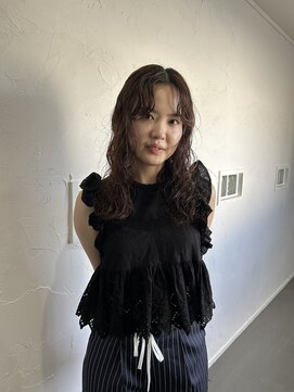 ヘアー バトン(hair vaton) ロングパーマ