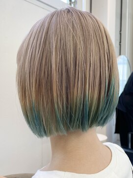 ミーム 原宿 表参道(meme) !ダブルカラーハイトーンケアブリーチデザインカラー#原宿