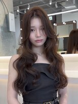 ロンドミラー 博多店(Lond Mirror)&nbsp;黒髪カタログココアベージュ小顔オリーブグレークラゲヘアー博多