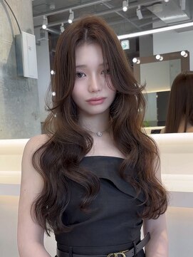 ロンドミラー 博多店(Lond Mirror) 黒髪カタログココアベージュ小顔オリーブグレークラゲヘアー博多