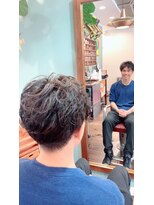 オッヂヘア(oggi hair) デザインメンズパーマ