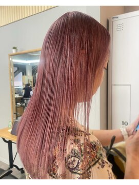 カノエ(canoe) 白髪染めペールピンク ハイトーン40代～６0代【西新大濠荒戸】