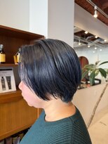 ムー(muu.)&nbsp;ショート+ブルー