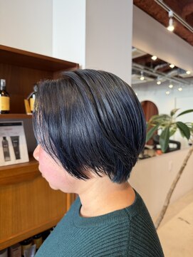 ムー(muu.) ショート+ブルー