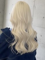 プネル(punel) 抜きっぱなしブロンド ホワイトブロンド ケアブリーチ 原宿