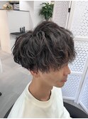 無造作決まるシャドウパーマ