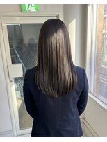 零秒女髪 千里丘店&nbsp;上品で艶やかな大人の美髪ロングストレート髪質改善艶髪艶感