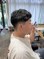 プロスタンセラ&nbsp;短髪パーマ