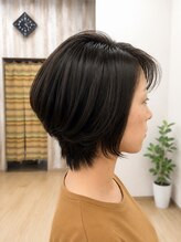 美容室 リアン(Lien)&nbsp;前下がりショートボブ