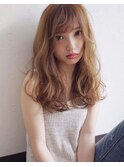 大人かわいいヘルシーでリラックス感あるスタイル＊ハニーヘア