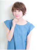 外国人風ウイングショート