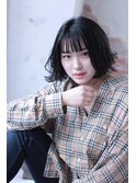【ADOR＊MIHO】切りっぱなしカットのアレンジ