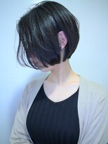 ラウンジ モリオ イケブクロ(Lounge MORIO Ikebukuro) 【morio池袋】大人かわいい可愛い前下がり透け感ショート♪