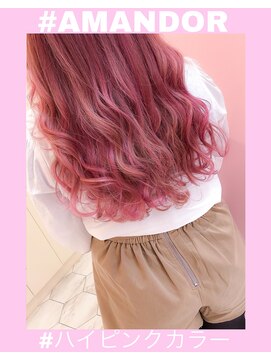 アマンドール(Aman D'or) 【AMAND'OR】ピンク盛りだくさん＊ハイピンクカラー