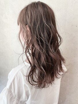 イール(iIIL) 【iIIL hair lounge】透け感シルキーベージュ　外国人風